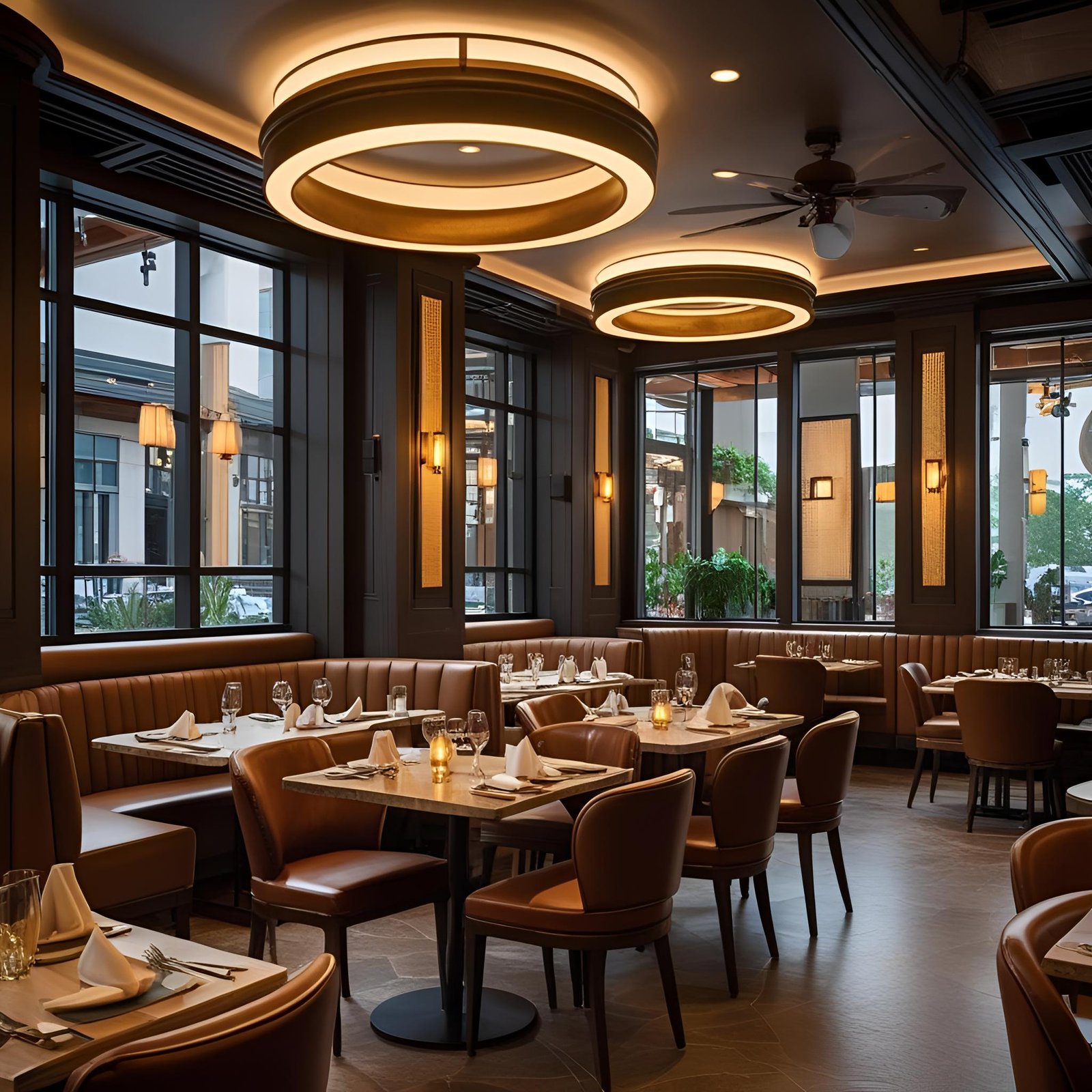 Scout Lounge Restaurant Lighting